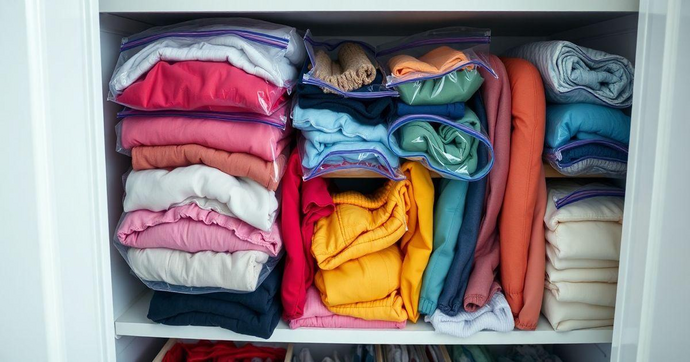 Saco Ziplock para Roupas: Praticidade e Organização