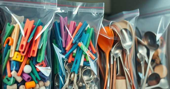 Bolsa Transparente Ziplock: Praticidade e Organização