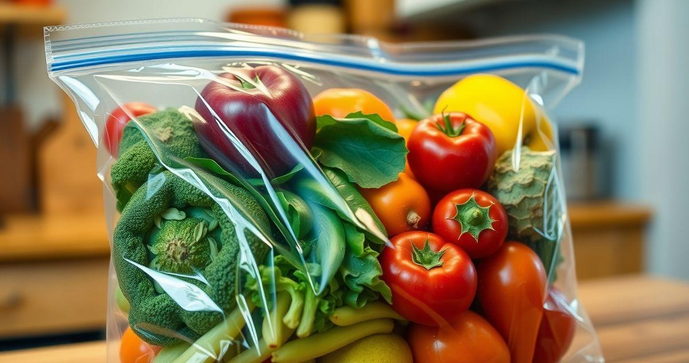 Saco ziplock para alimentos é a solução prática e segura para conservar seus alimentos frescos