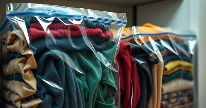 Saco Ziplock para Roupas: Como Organizar e Proteger Seus Pertences