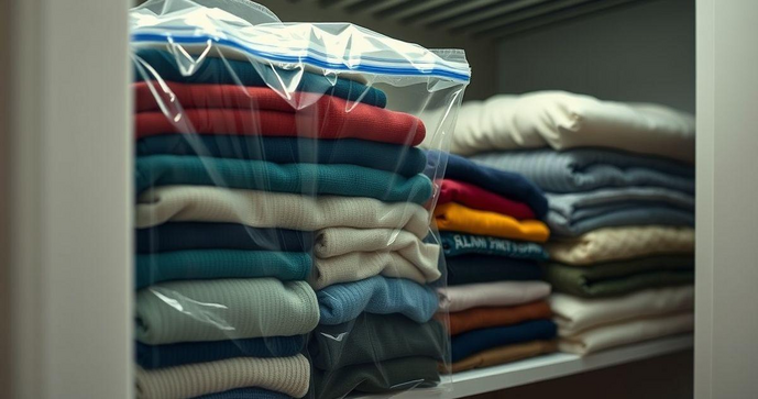 Saco Ziplock para Roupas é a Solução Prática para Organizar e Proteger suas Peças