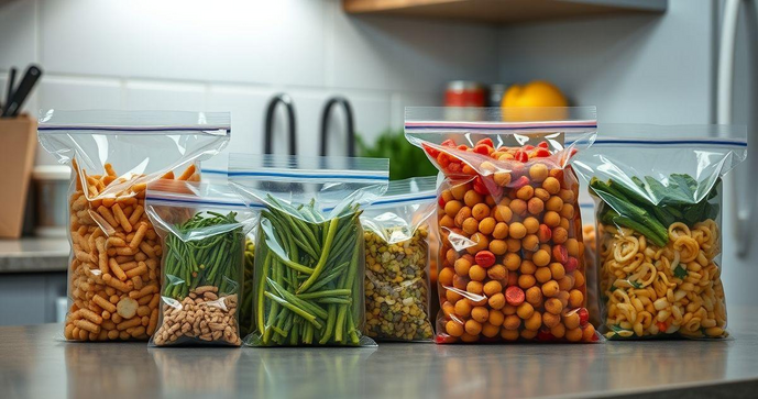 Saquinho com Fecho Ziplock é Ideal para Organizar e Proteger seus Alimentos