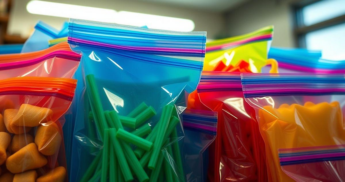 Saquinhos Plásticos com Fecho Ziplock: A Praticidade que Você Precisa