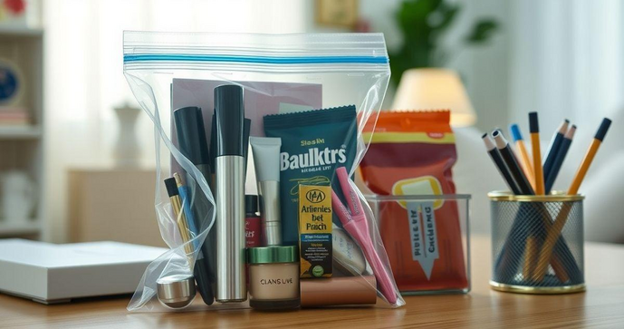 Bolsa Transparente Ziplock: A Solução Prática para Organizar Seu Dia a Dia