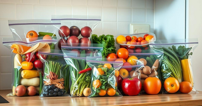 Descubra os Benefícios das Sacolas Ziplock para Armazenamento e Organização