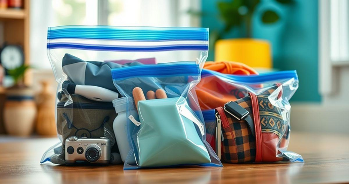 Saco Ziplock para Viagem Como Organizar Suas Coisas com Praticidade