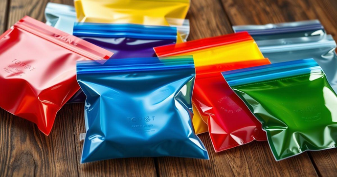 Saco ziplock personalizado transforma sua marca em uma embalagem prática e atraente