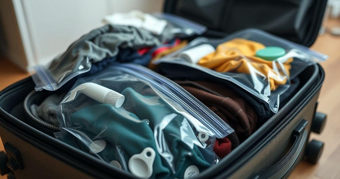 Como Escolher o Saco Ziplock para Viagem Ideal e Organizar Suas Malas