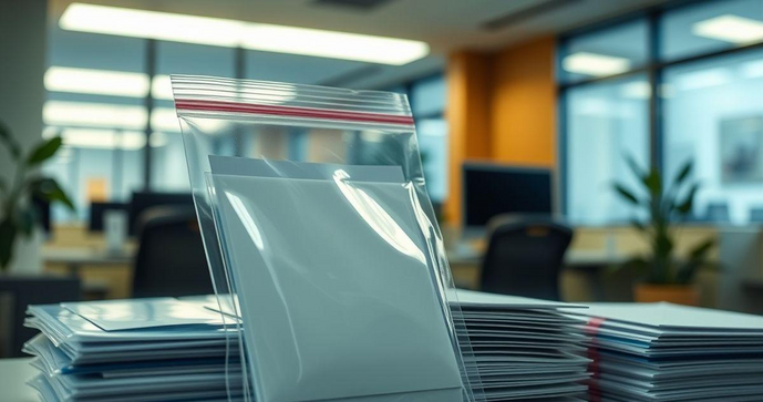 Como Sacos Ziplock em Plástico Documento Facilitam a Organização do Seu Dia a Dia