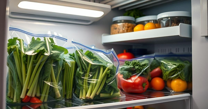 Como usar plástico ziplock para conservar alimentos de forma eficiente
