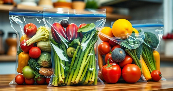 Sacos personalizados ziplock para alimento que mantêm sua comida fresca
